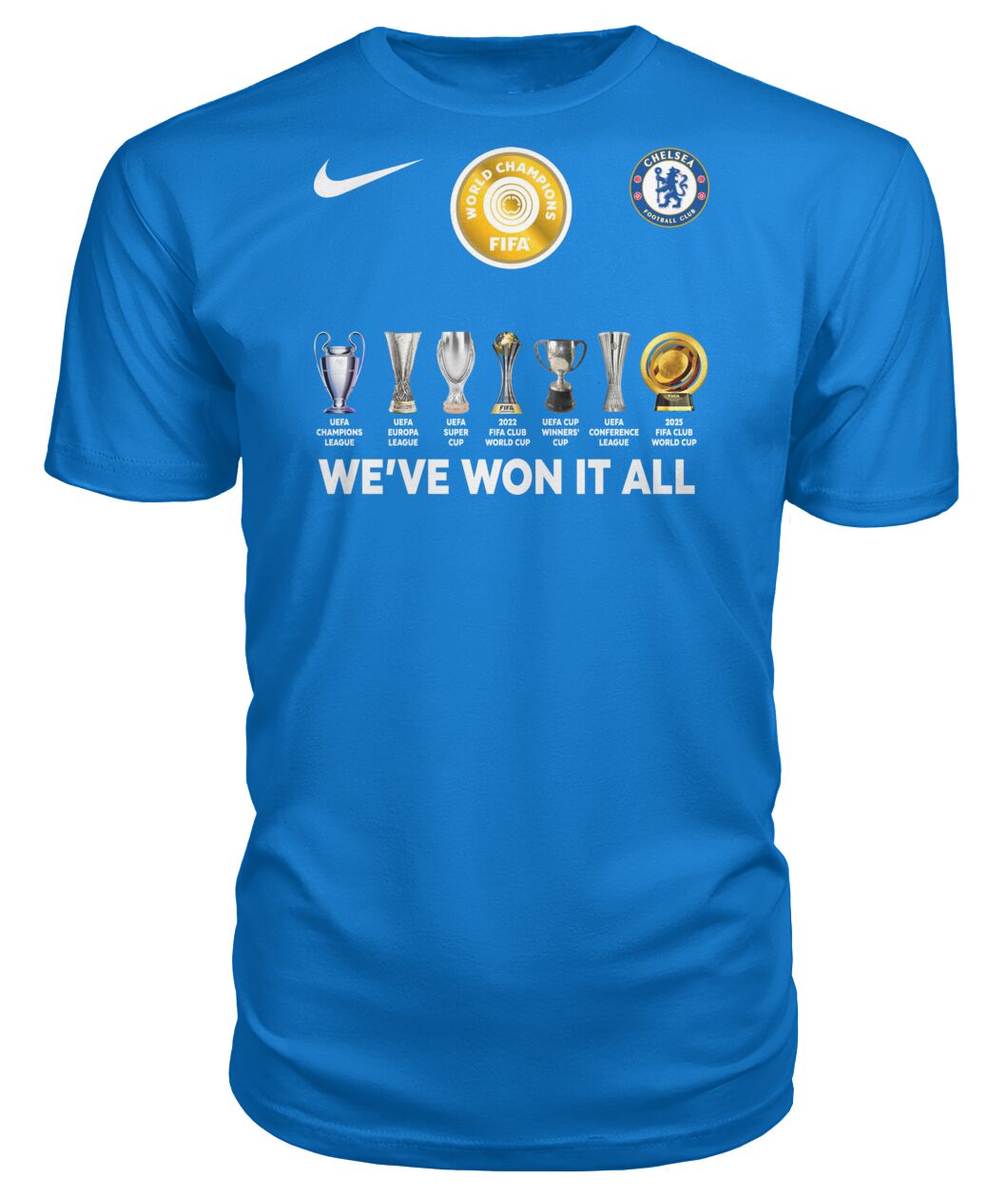 Chelsea F.C World Champions Fifa We Have Won It All T-Shirt Chelsea F.C World Champions Fifa We Have Won It All T-Shirt