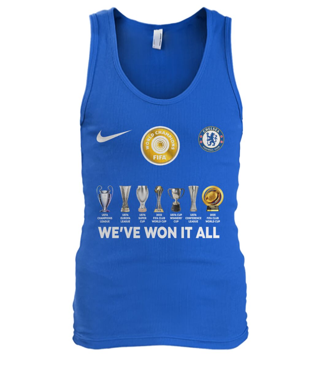Chelsea F.C World Champions Fifa We Have Won It All T-Shirt Chelsea F.C World Champions Fifa We Have Won It All T-Shirt