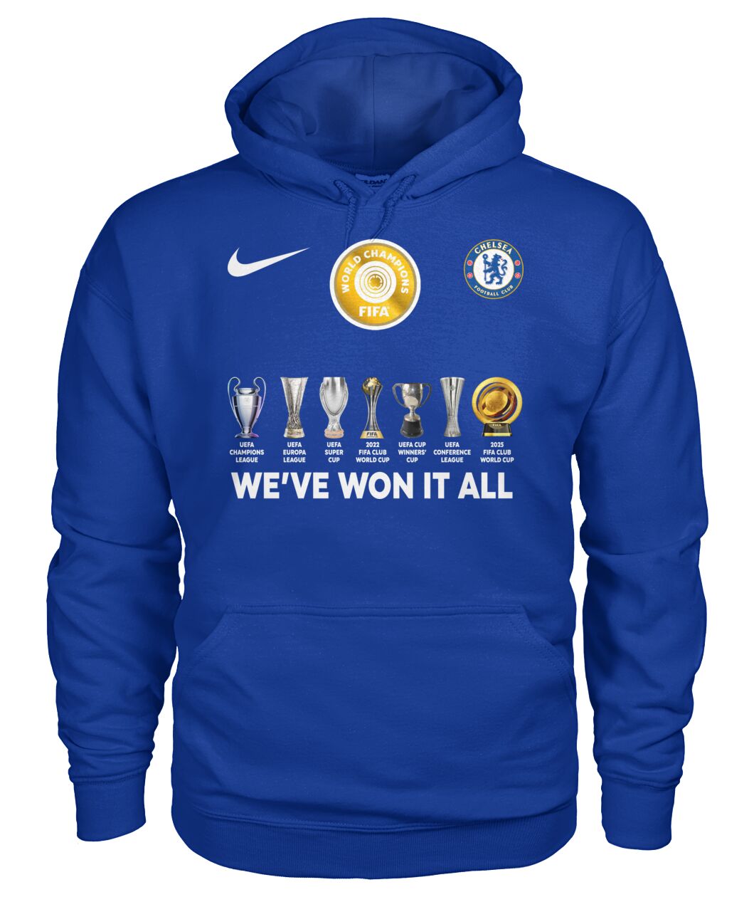 Chelsea F.C World Champions Fifa We Have Won It All T-Shirt Chelsea F.C World Champions Fifa We Have Won It All T-Shirt