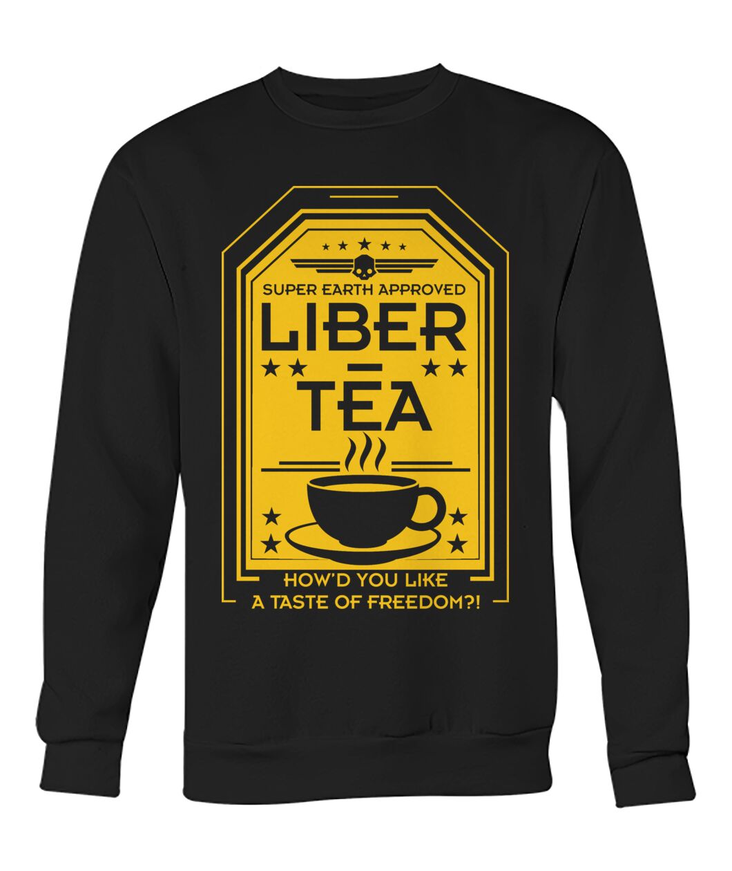 Helldivers Super Earth Approved Liber Tea T-Shỉt Helldivers Super Earth Approved Liber Tea T-Shỉt
