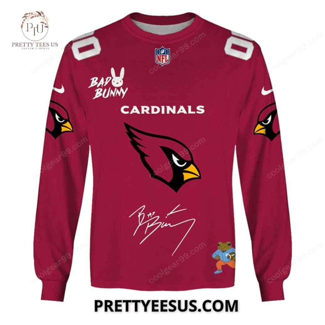 Arizona Cardinals x Bad Bunny 2026 Super Bowl Hoodie Arizona Cardinals x Bad Bunny 2026 Super Bowl Hoodie