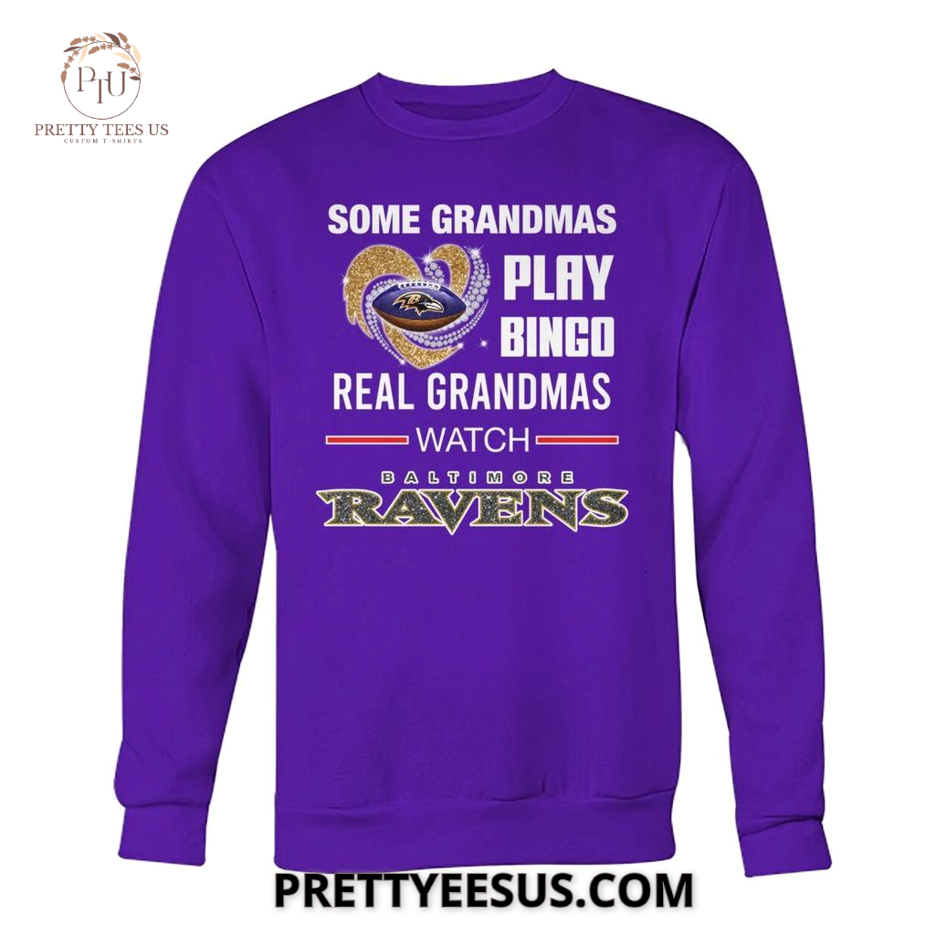 Baltimore Ravens Some Grandmas Play Bingo T-Shirt Baltimore Ravens Some Grandmas Play Bingo T-Shirt