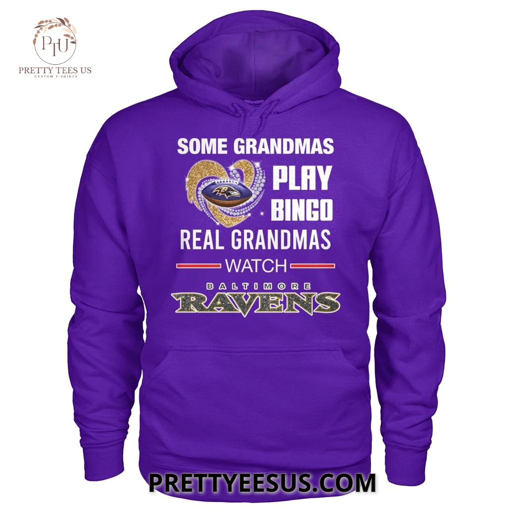 Baltimore Ravens Some Grandmas Play Bingo T-Shirt Baltimore Ravens Some Grandmas Play Bingo T-Shirt