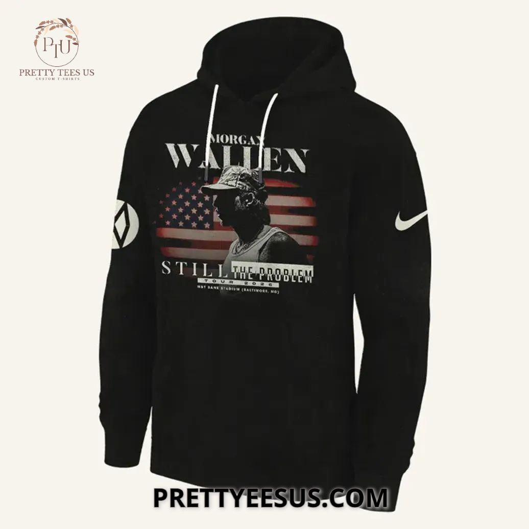 Baltimore Ravens x Morgan Wallen 2026 Still The Problem Tour Hoodie Baltimore Ravens x Morgan Wallen 2026 Still The Problem Tour Hoodie