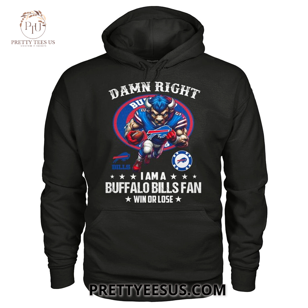 Buffalo Bills I Am A Fan Win Or Lose T-Shirt Buffalo Bills I Am A Fan Win Or Lose T-Shirt