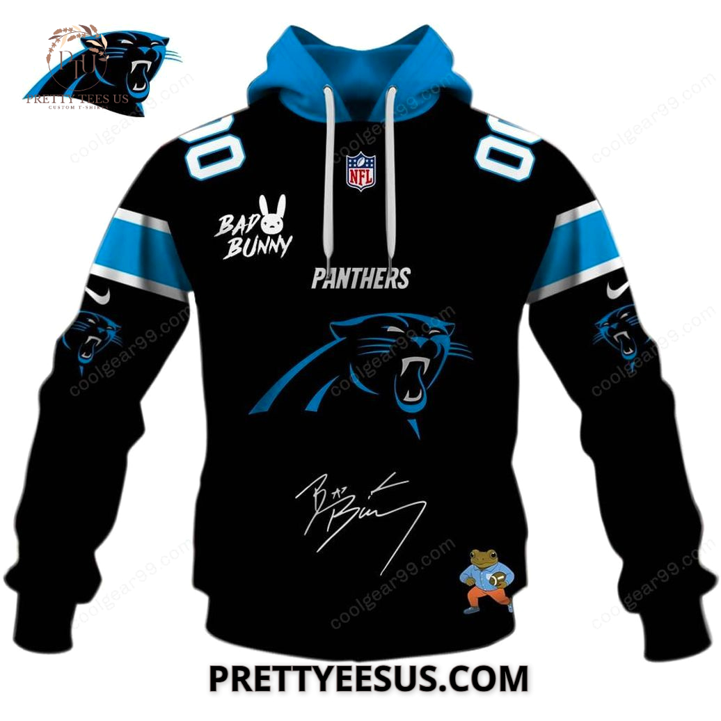 Carolina Panthers x Bad Bunny 2026 Super Bowl Hoodie Carolina Panthers x Bad Bunny 2026 Super Bowl Hoodie