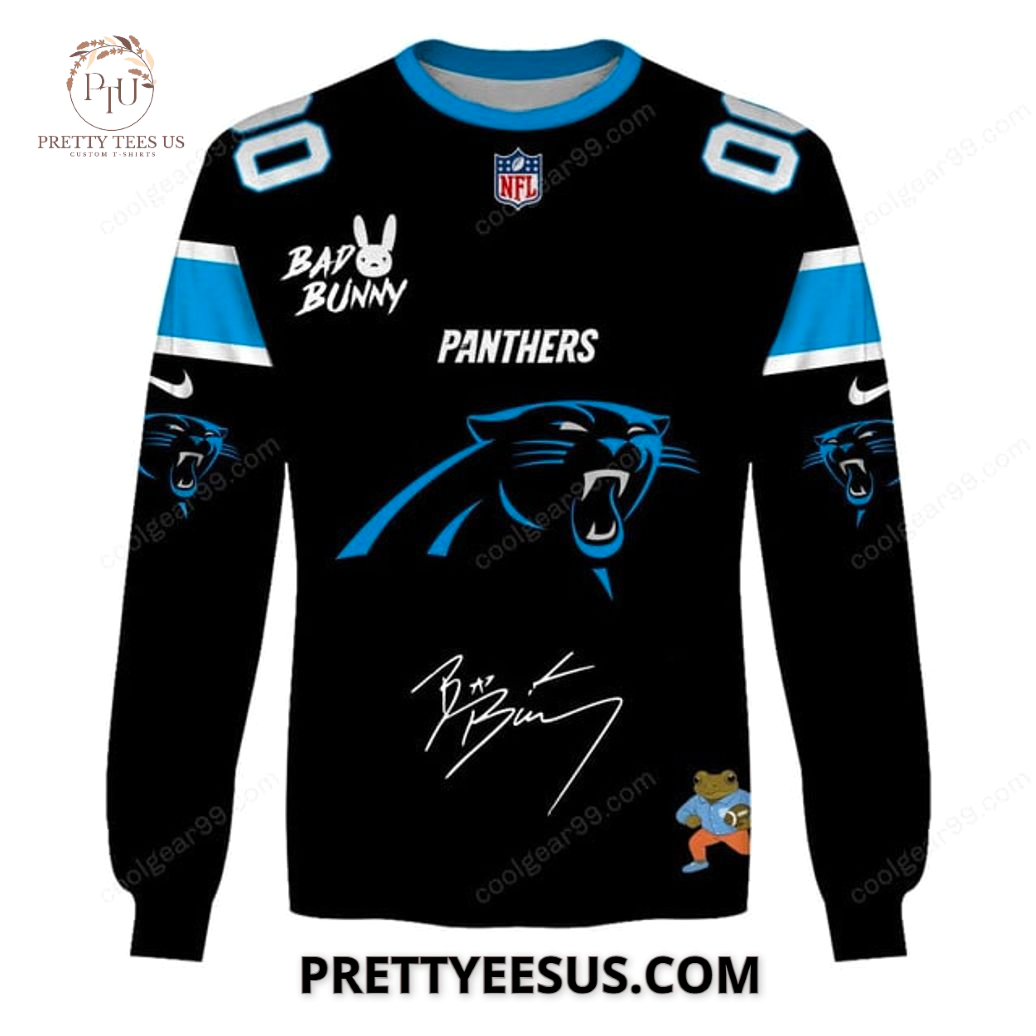 Carolina Panthers x Bad Bunny 2026 Super Bowl Hoodie Carolina Panthers x Bad Bunny 2026 Super Bowl Hoodie