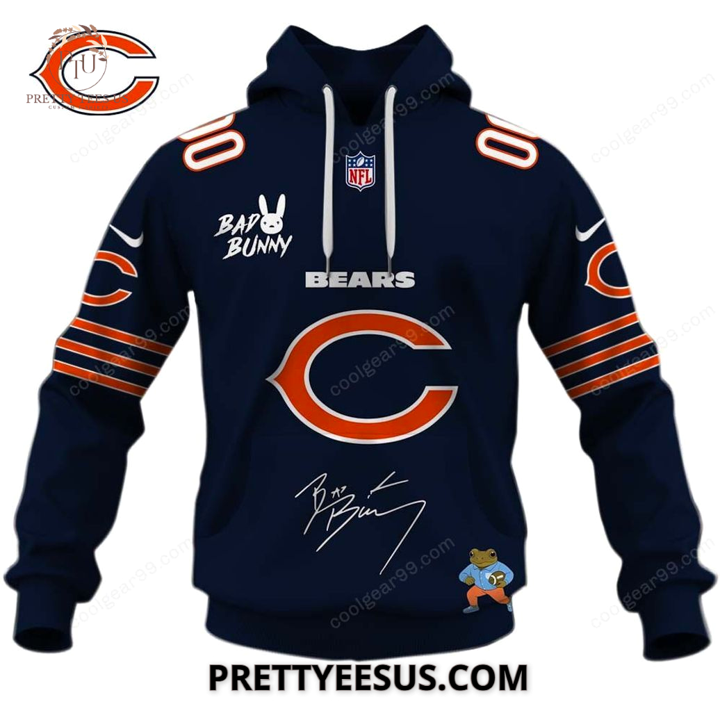 Chicago Bears x Bad Bunny 2026 Super Bowl Hoodie Chicago Bears x Bad Bunny 2026 Super Bowl Hoodie