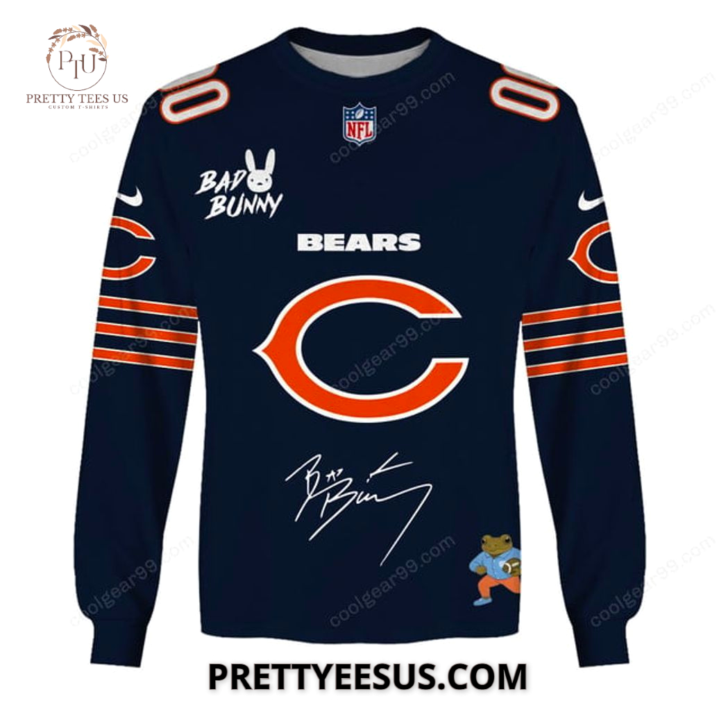Chicago Bears x Bad Bunny 2026 Super Bowl Hoodie Chicago Bears x Bad Bunny 2026 Super Bowl Hoodie