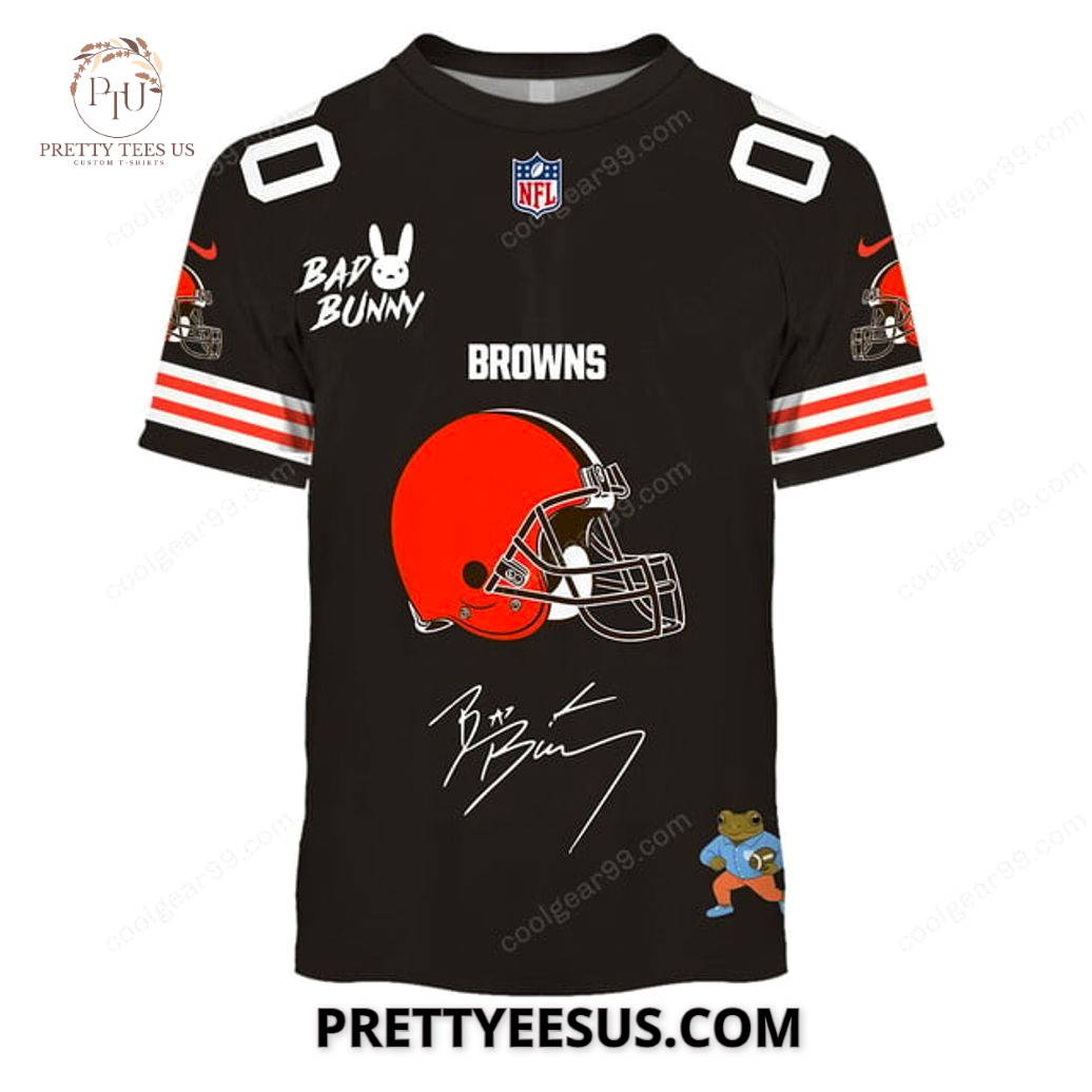 Cleveland Browns x Bad Bunny 2026 Super Bowl Hoodie Cleveland Browns x Bad Bunny 2026 Super Bowl Hoodie