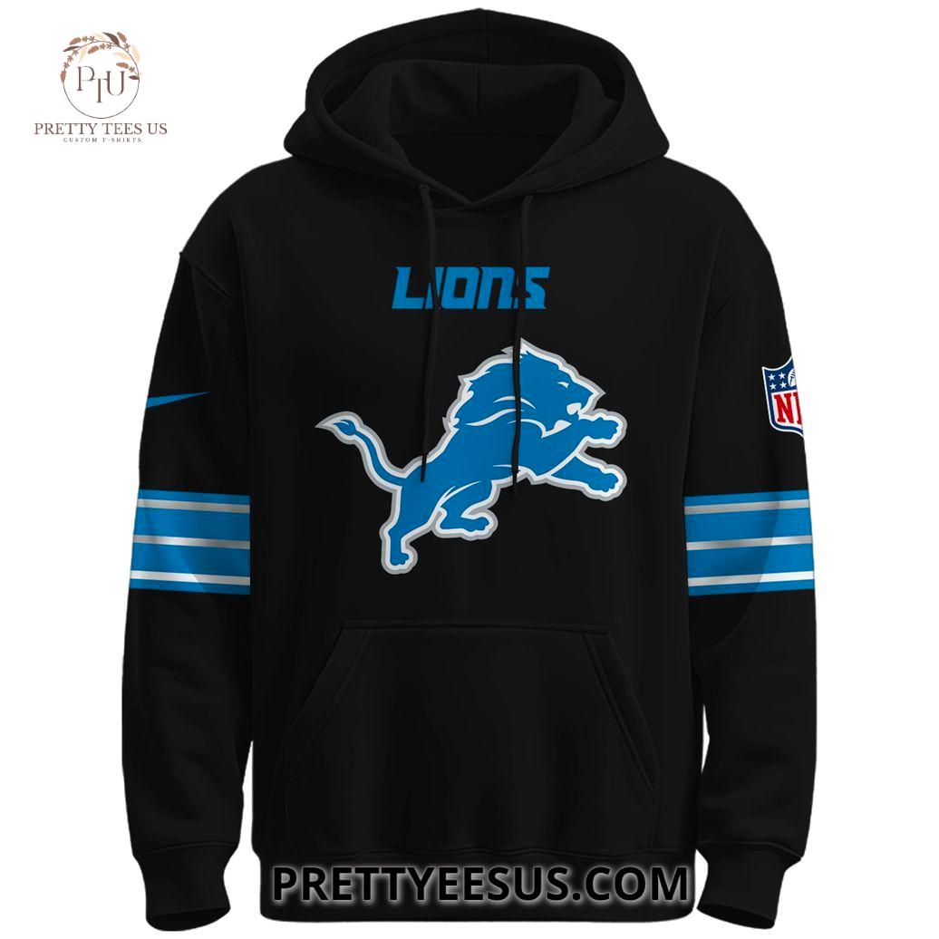 Detroit Lions x Kerby Joseph Black hoodie Detroit Lions x Kerby Joseph Black hoodie