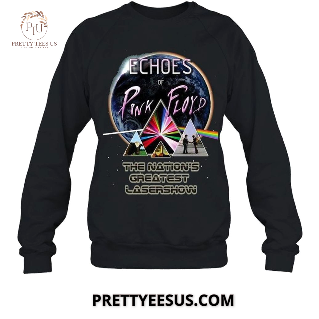 Echoes Of Pink Floyd The Nation's Greatest Lasershow T-Shirt Echoes Of Pink Floyd The Nation's Greatest Lasershow T-Shirt