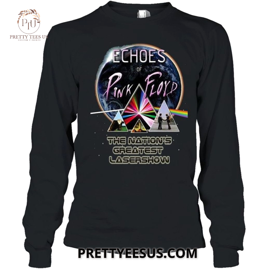 Echoes Of Pink Floyd The Nation's Greatest Lasershow T-Shirt Echoes Of Pink Floyd The Nation's Greatest Lasershow T-Shirt