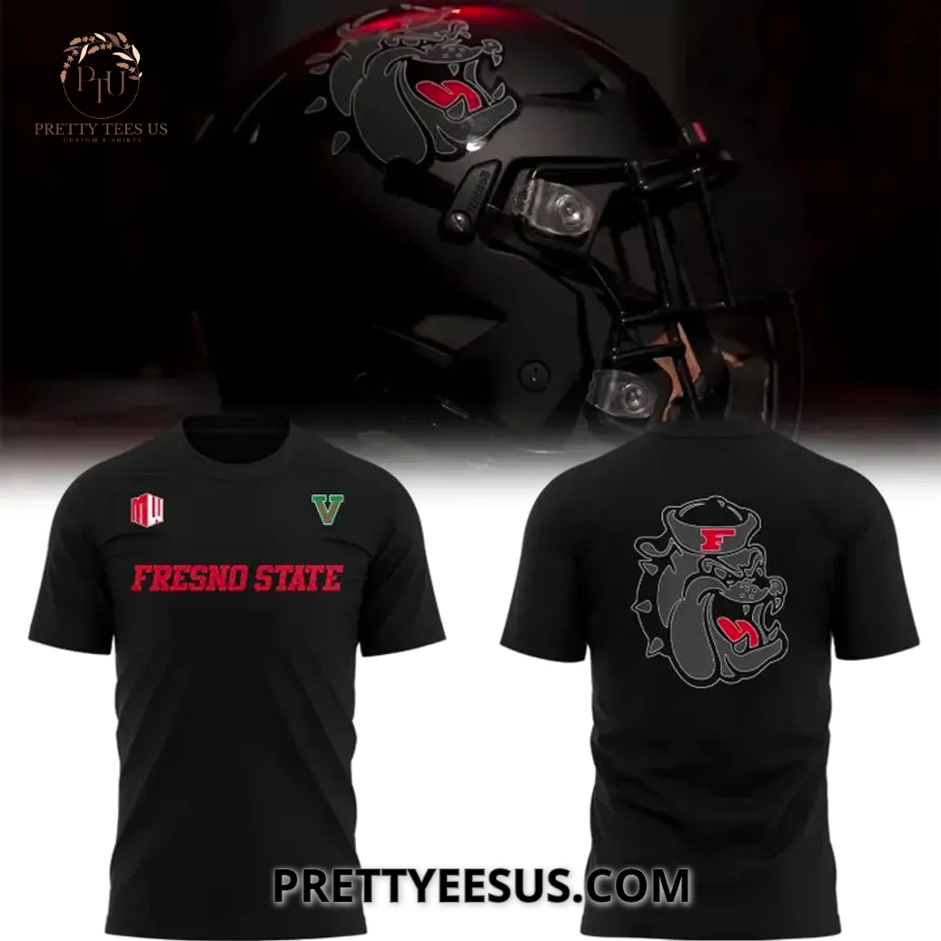 Fresno State Bulldogs 2025 Limited 3D T-Shirt Fresno State Bulldogs 2025 Limited 3D T-Shirt