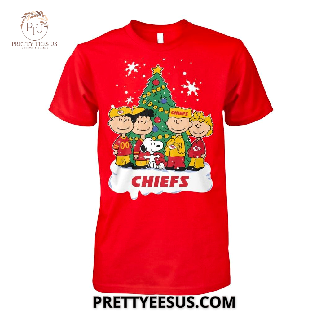 Kansas City Chiefs 2025 Merry Christmas T-Shirt Kansas City Chiefs 2025 Merry Christmas T-Shirt