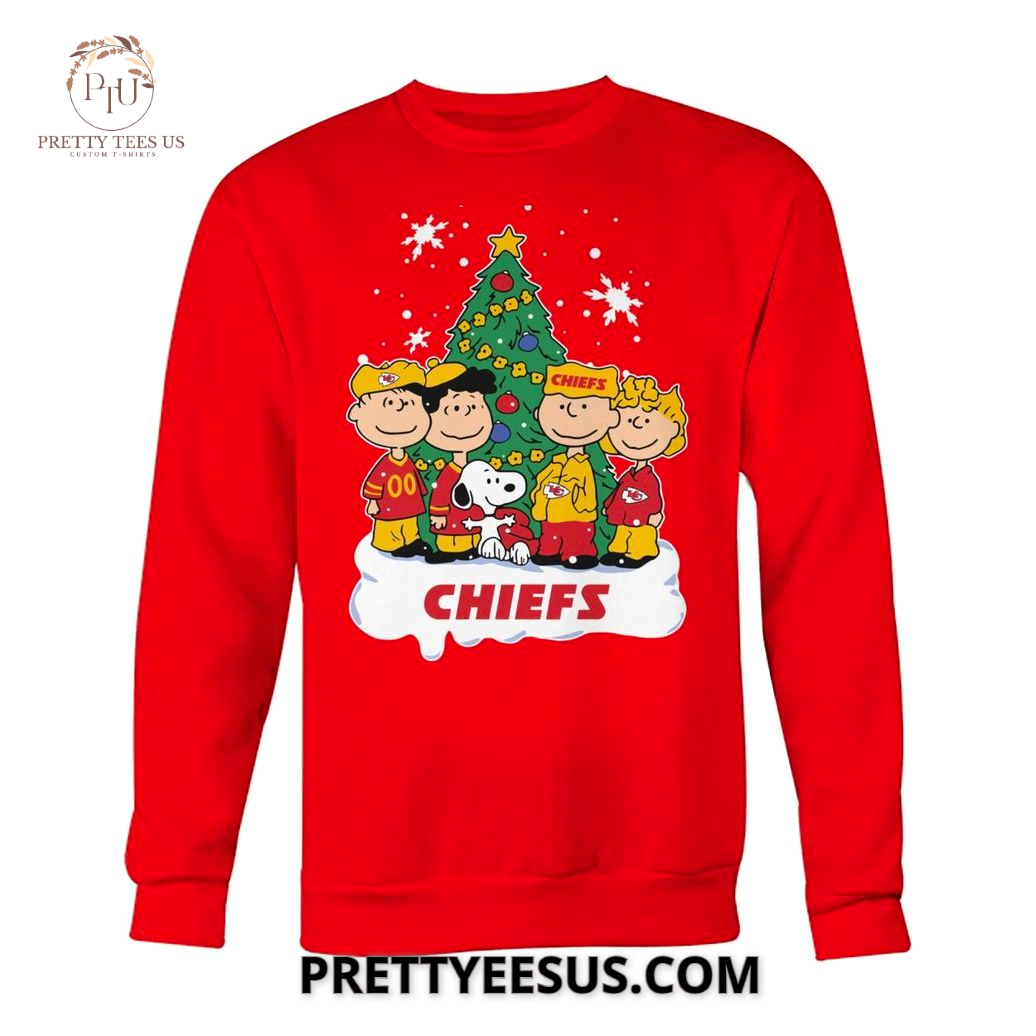 Kansas City Chiefs 2025 Merry Christmas T-Shirt Kansas City Chiefs 2025 Merry Christmas T-Shirt
