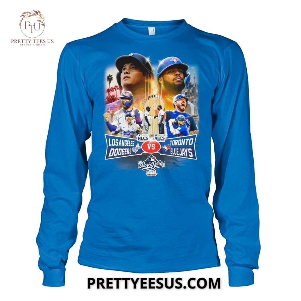 Los Angeles Dodgers x Toronto Blue Jays World Series 2025 T-Shirt Los Angeles Dodgers x Toronto Blue Jays World Series 2025 T-Shirt