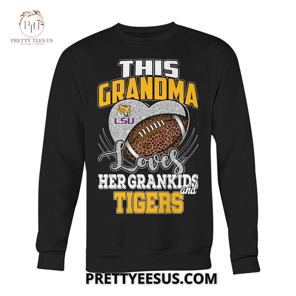 LSU This Grandma Loves Her Grankids And Tigers T-Shirt LSU This Grandma Loves Her Grankids And Tigers T-Shirt