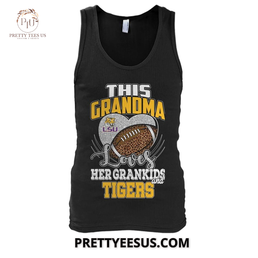 LSU This Grandma Loves Her Grankids And Tigers T-Shirt LSU This Grandma Loves Her Grankids And Tigers T-Shirt