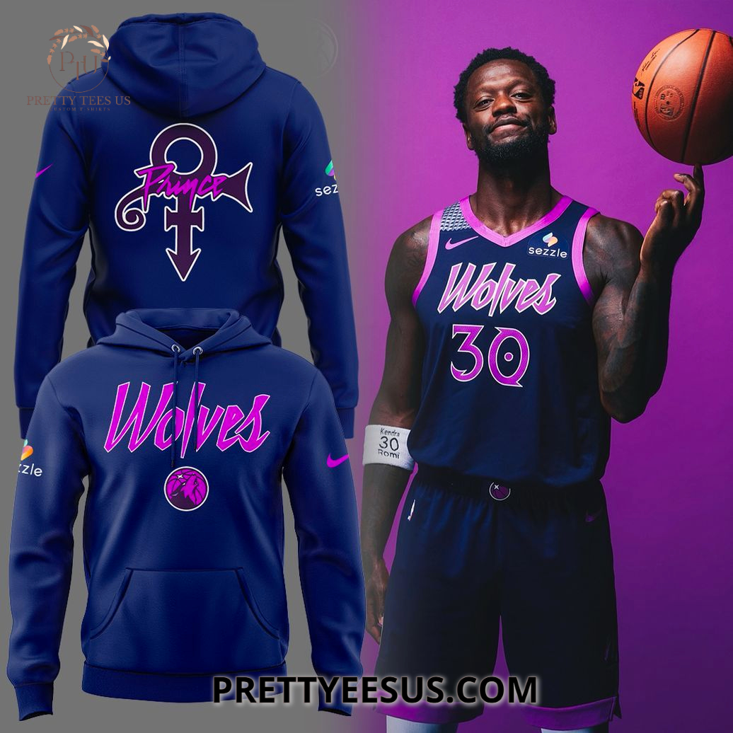 Minnesota Timberwolves Prince Hoodie Minnesota Timberwolves Prince Hoodie
