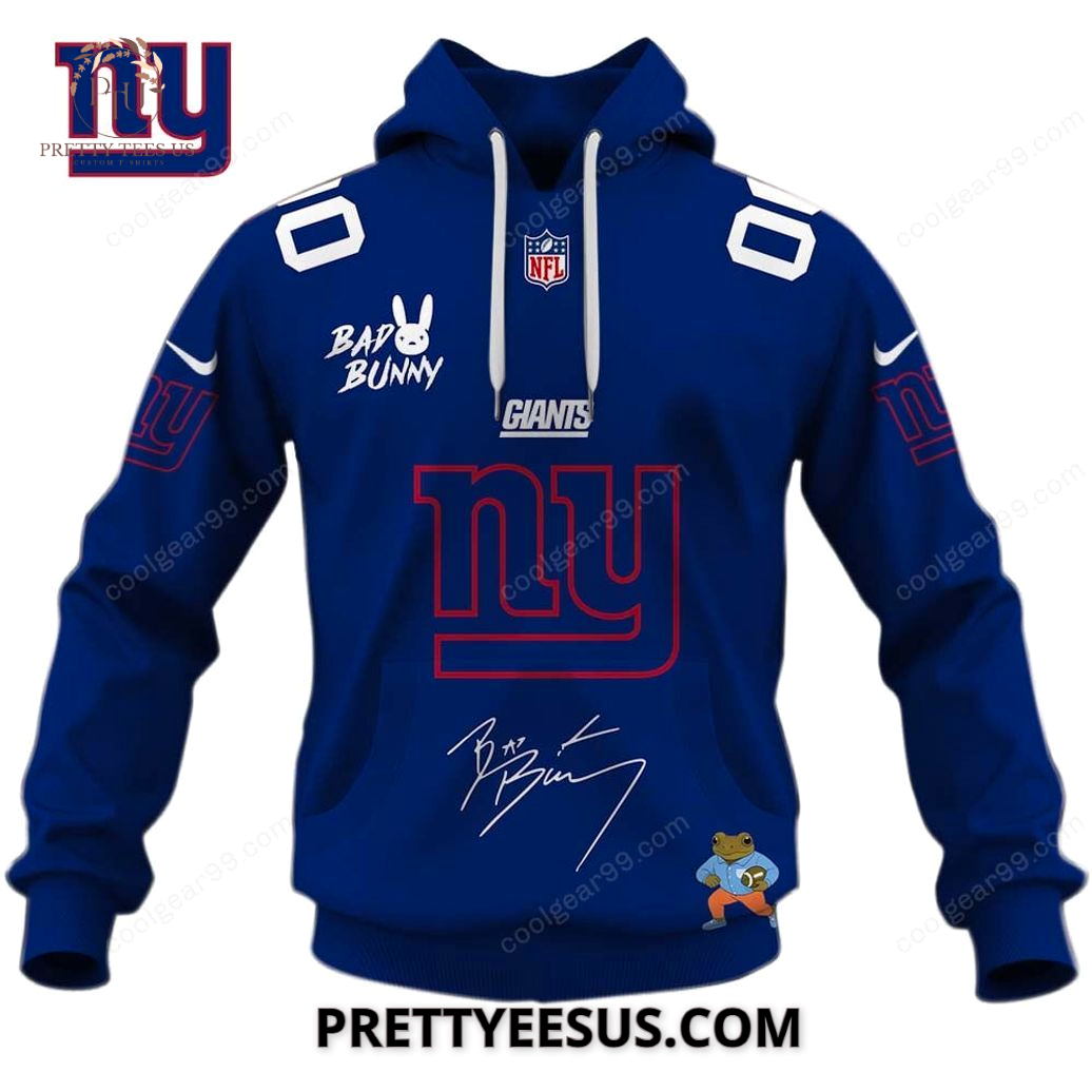 New York Giants x Bad Bunny 2026 Super Bowl Hoodie New York Giants x Bad Bunny 2026 Super Bowl Hoodie