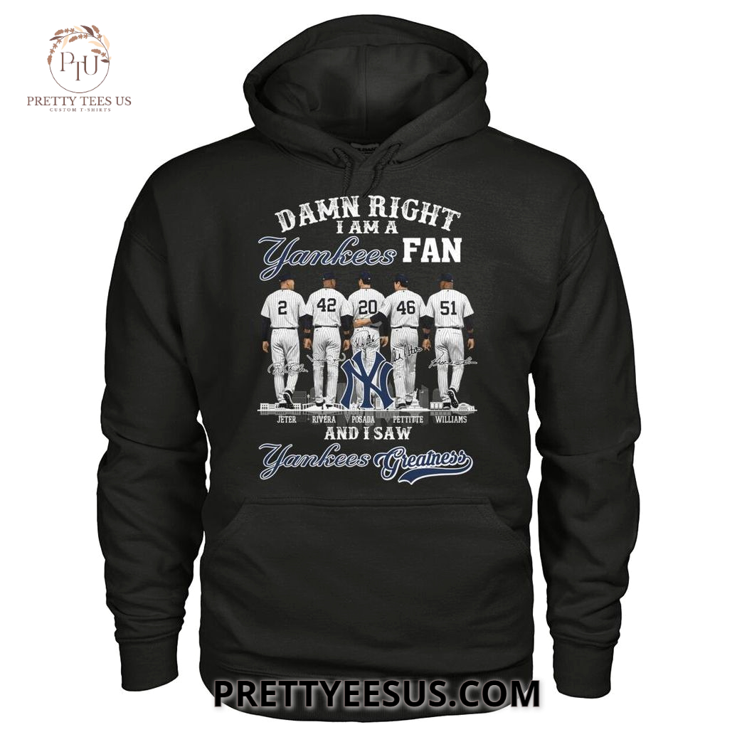 New York Yankees I Am A Fan And I Saw Yankees Greaatness T-shirt New York Yankees I Am A Fan And I Saw Yankees Greaatness T-shirt