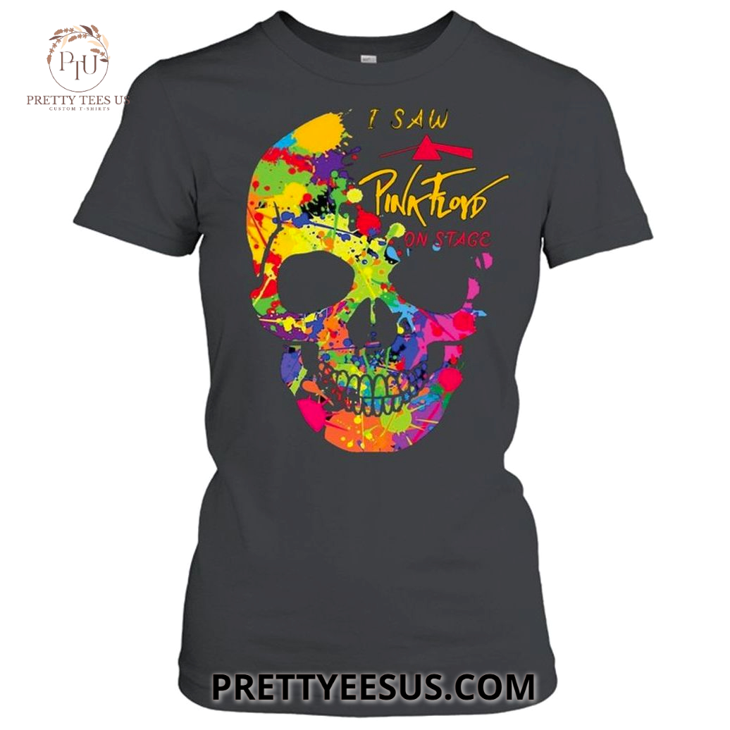 Pink Floyd I Saw Pink Floyd On Stage T-Shirt Pink Floyd I Saw Pink Floyd On Stage T-Shirt