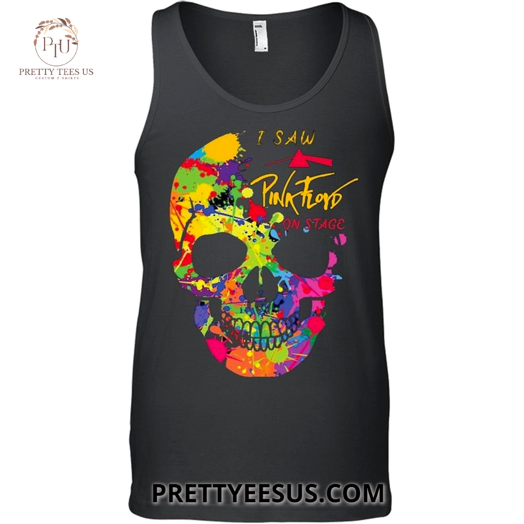 Pink Floyd I Saw Pink Floyd On Stage T-Shirt Pink Floyd I Saw Pink Floyd On Stage T-Shirt