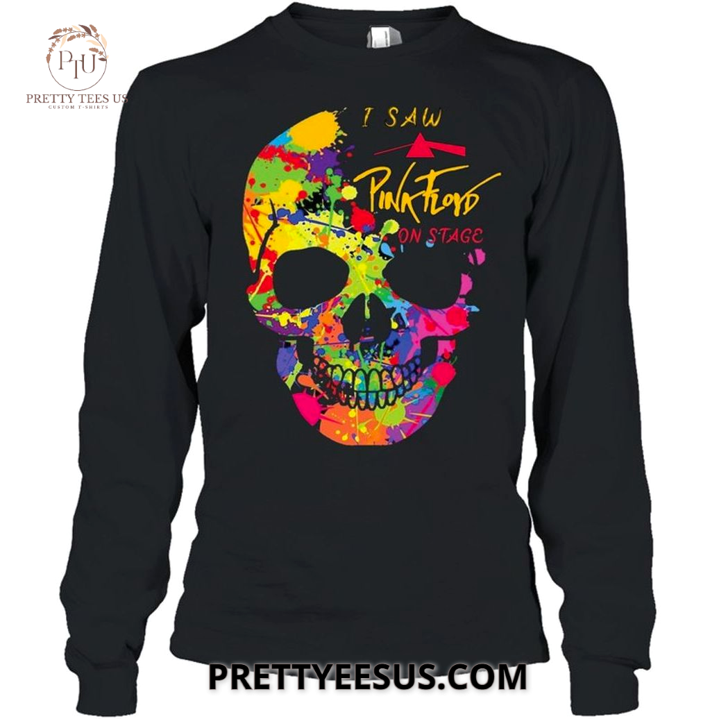 Pink Floyd I Saw Pink Floyd On Stage T-Shirt Pink Floyd I Saw Pink Floyd On Stage T-Shirt