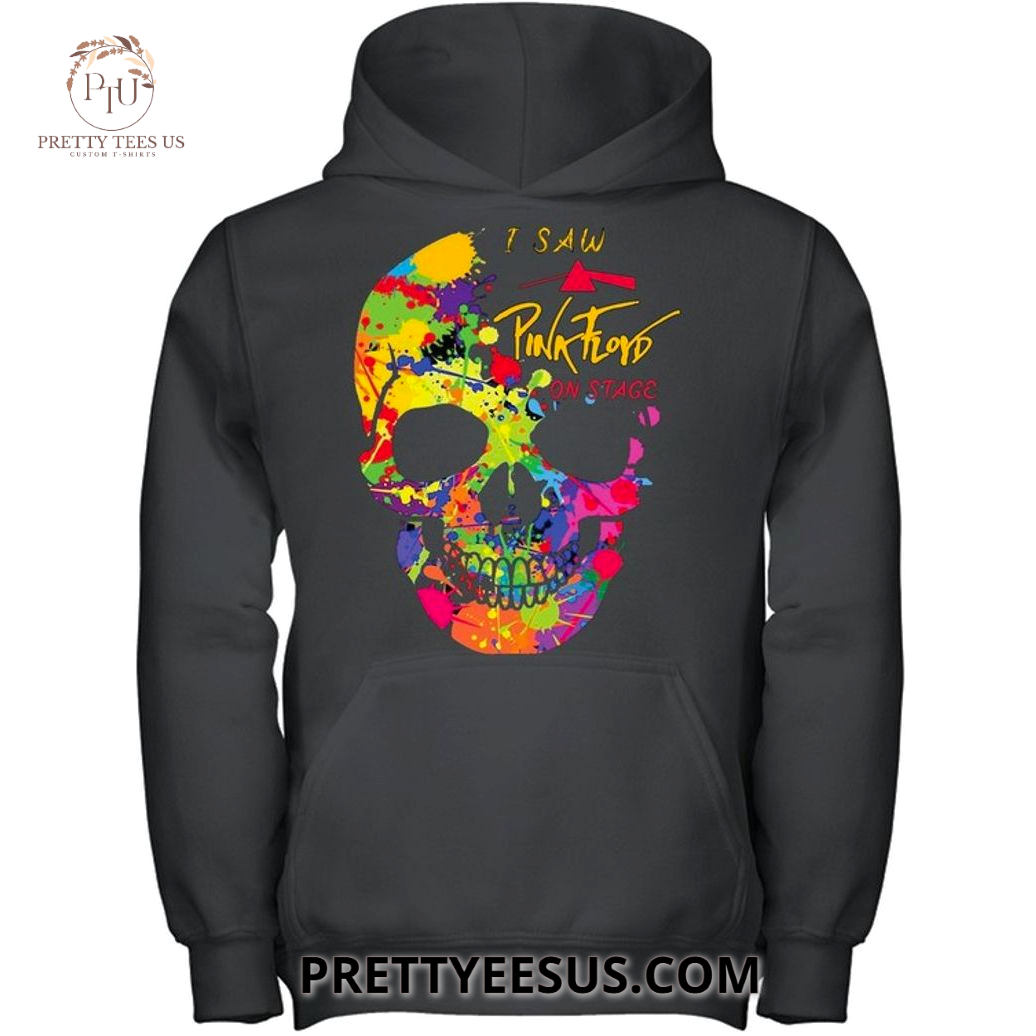 Pink Floyd I Saw Pink Floyd On Stage T-Shirt Pink Floyd I Saw Pink Floyd On Stage T-Shirt