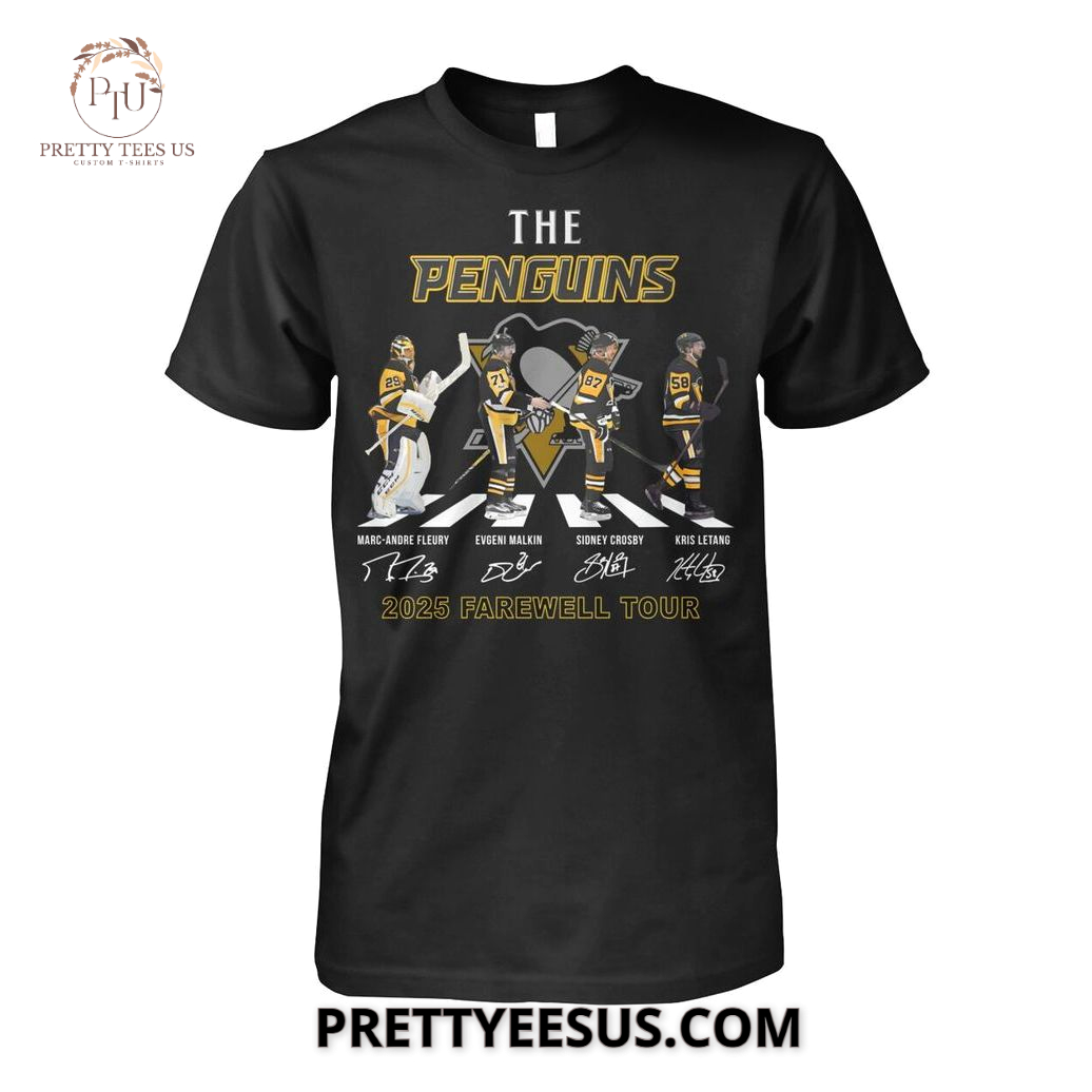 Pittsburgh Penguins 2025 Farewell Tour T-Shirt Pittsburgh Penguins 2025 Farewell Tour T-Shirt