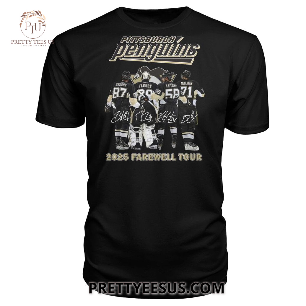 Pittsburgh Penguins 2025 Farewell Tour T-shirt Pittsburgh Penguins 2025 Farewell Tour T-shirt