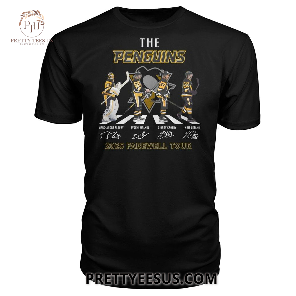 Pittsburgh Penguins 2025 Farewell Tour T-Shirt Pittsburgh Penguins 2025 Farewell Tour T-Shirt