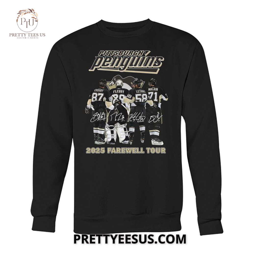 Pittsburgh Penguins 2025 Farewell Tour T-shirt Pittsburgh Penguins 2025 Farewell Tour T-shirt
