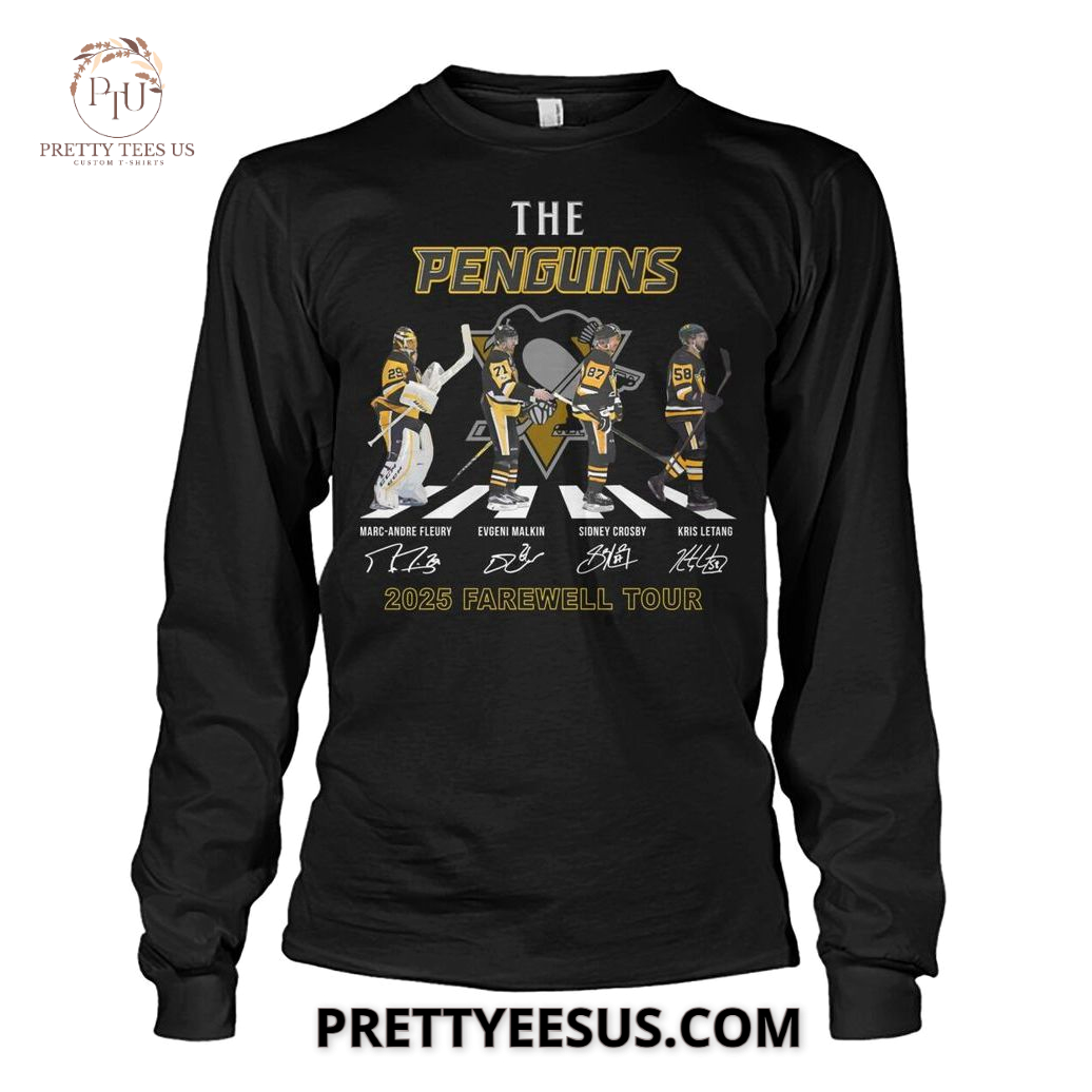 Pittsburgh Penguins 2025 Farewell Tour T-Shirt Pittsburgh Penguins 2025 Farewell Tour T-Shirt