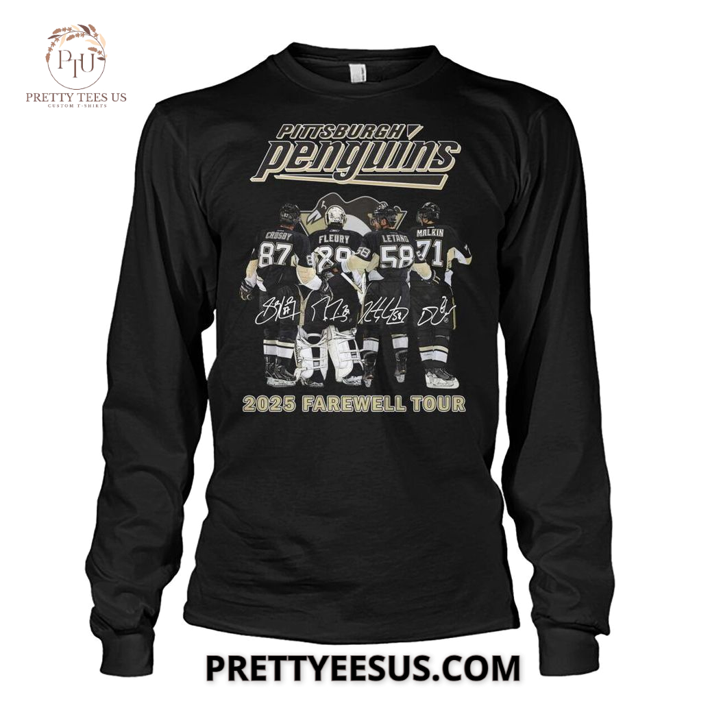 Pittsburgh Penguins 2025 Farewell Tour T-shirt Pittsburgh Penguins 2025 Farewell Tour T-shirt