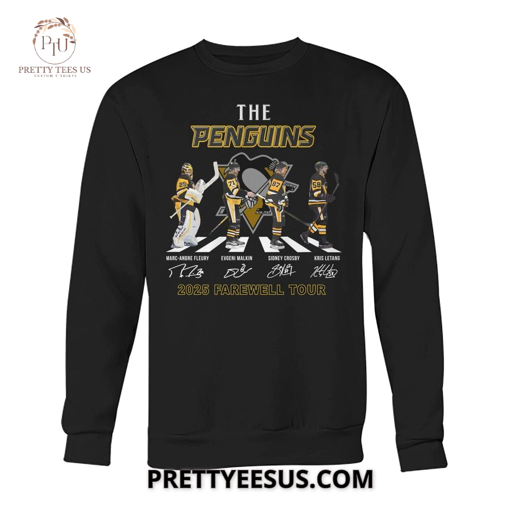 Pittsburgh Penguins 2025 Farewell Tour T-Shirt Pittsburgh Penguins 2025 Farewell Tour T-Shirt