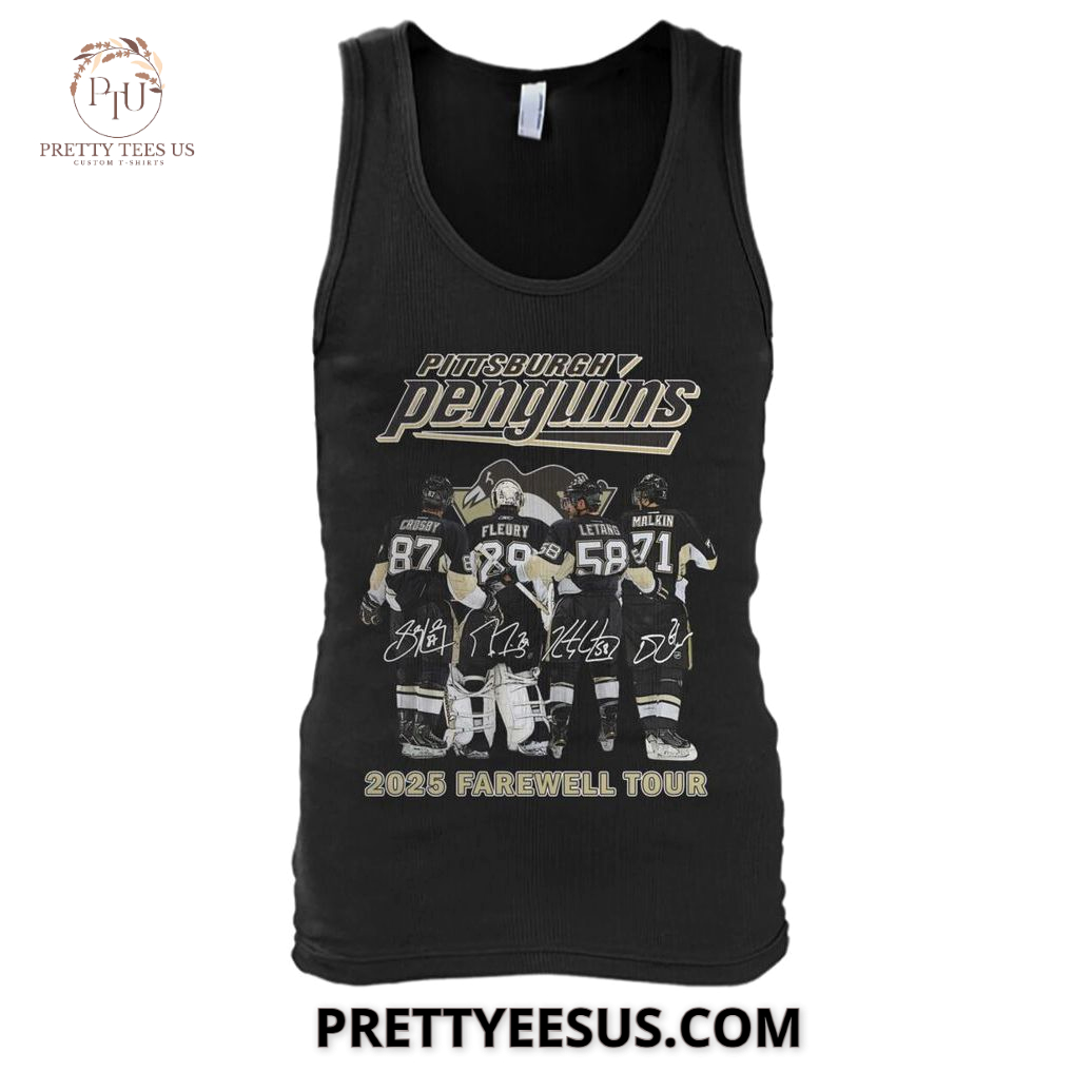 Pittsburgh Penguins 2025 Farewell Tour T-shirt Pittsburgh Penguins 2025 Farewell Tour T-shirt