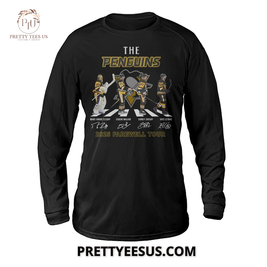 Pittsburgh Penguins 2025 Farewell Tour T-Shirt Pittsburgh Penguins 2025 Farewell Tour T-Shirt