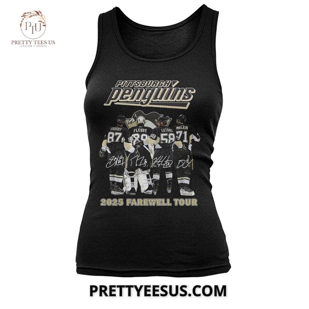 Pittsburgh Penguins 2025 Farewell Tour T-shirt Pittsburgh Penguins 2025 Farewell Tour T-shirt