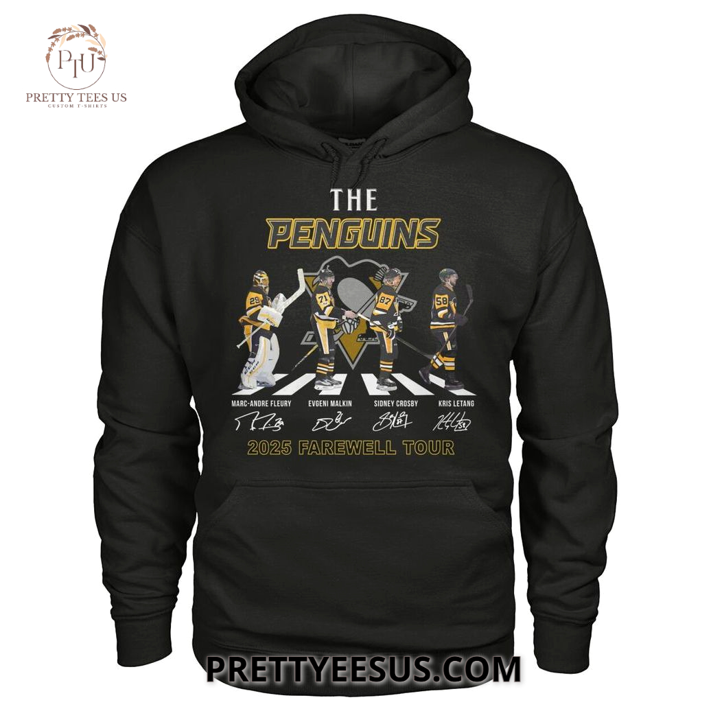 Pittsburgh Penguins 2025 Farewell Tour T-Shirt Pittsburgh Penguins 2025 Farewell Tour T-Shirt