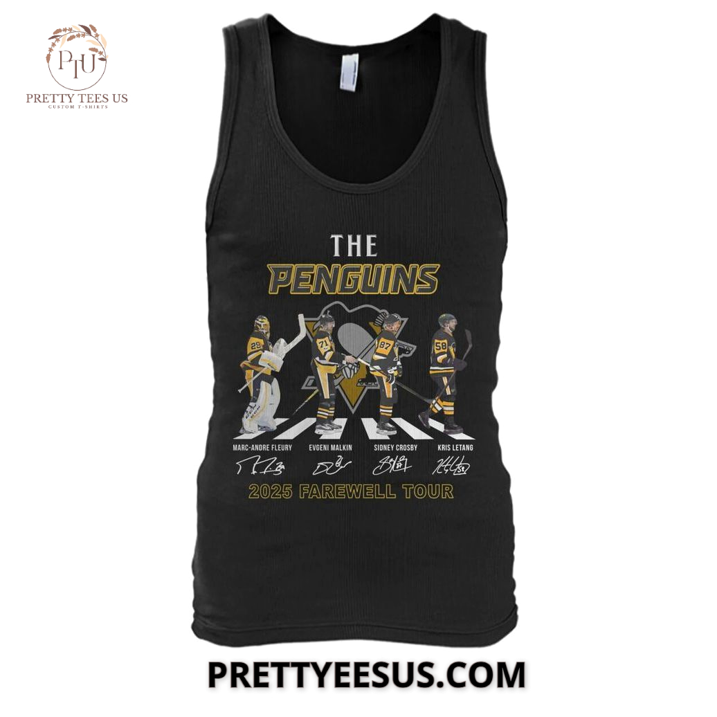 Pittsburgh Penguins 2025 Farewell Tour T-Shirt Pittsburgh Penguins 2025 Farewell Tour T-Shirt
