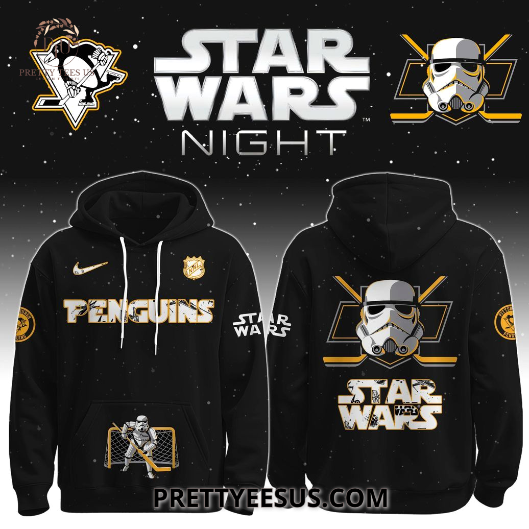 Pittsburgh Penguins x Star Wars Night Hoodie Pittsburgh Penguins x Star Wars Night Hoodie