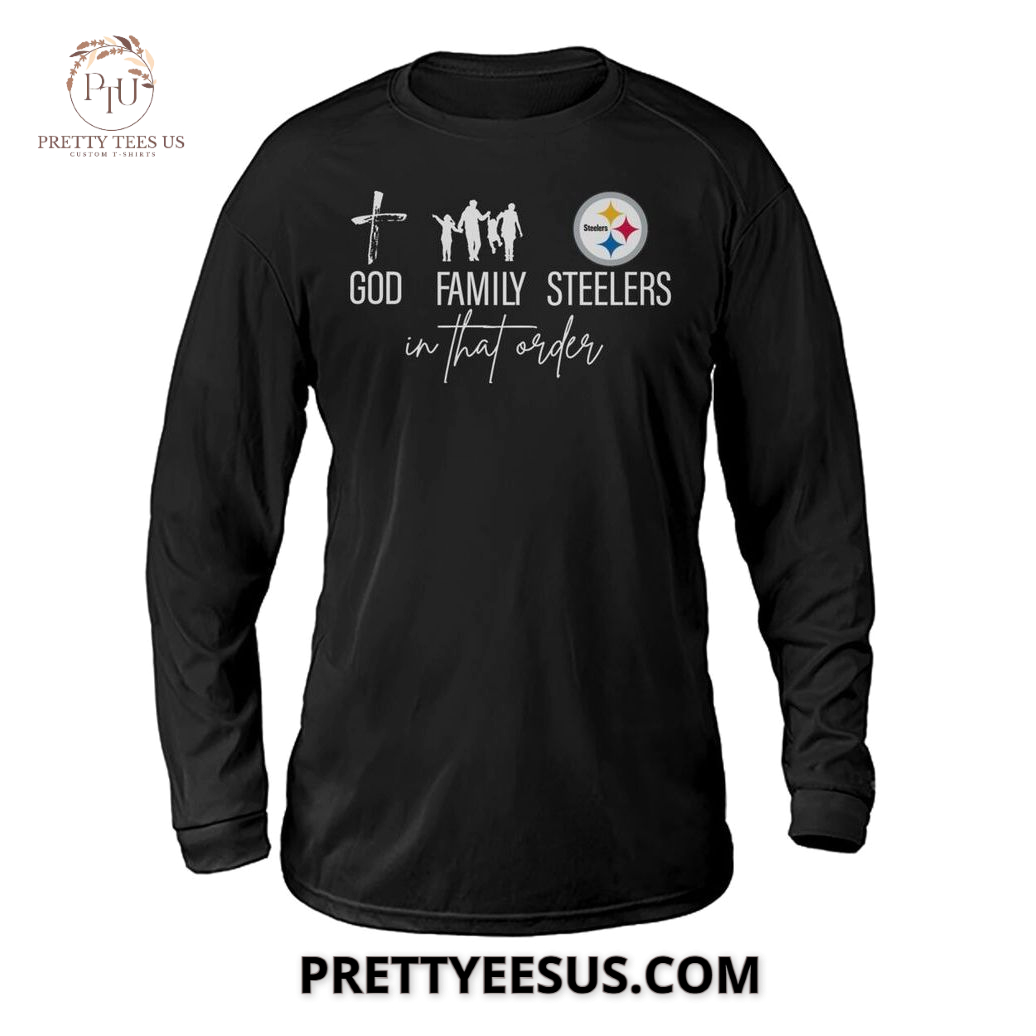 Pittsburgh Steelers God Family In That Orofer T-Shirt Pittsburgh Steelers God Family In That Orofer T-Shirt