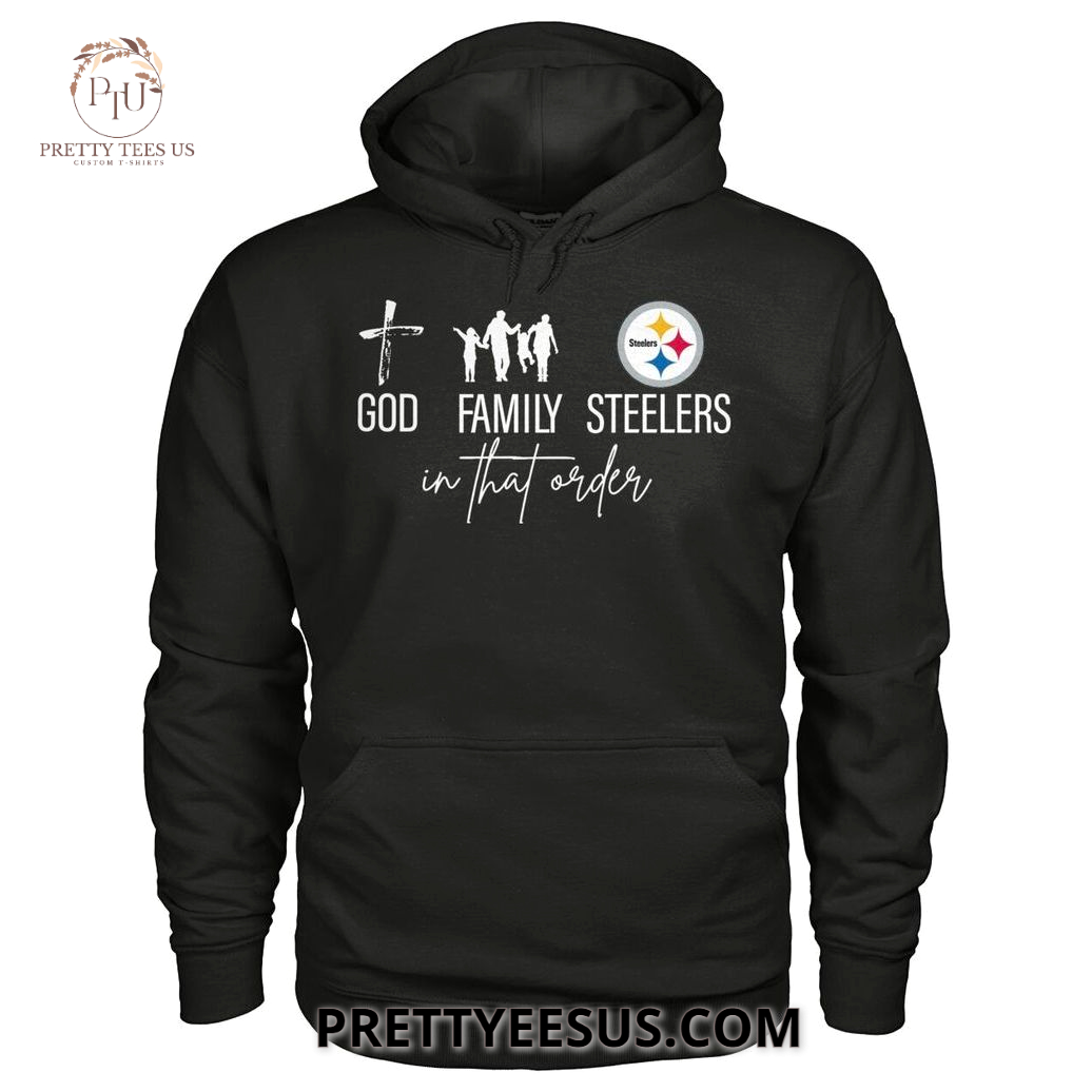 Pittsburgh Steelers God Family In That Orofer T-Shirt Pittsburgh Steelers God Family In That Orofer T-Shirt