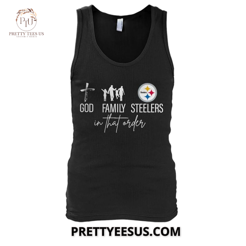 Pittsburgh Steelers God Family In That Orofer T-Shirt Pittsburgh Steelers God Family In That Orofer T-Shirt
