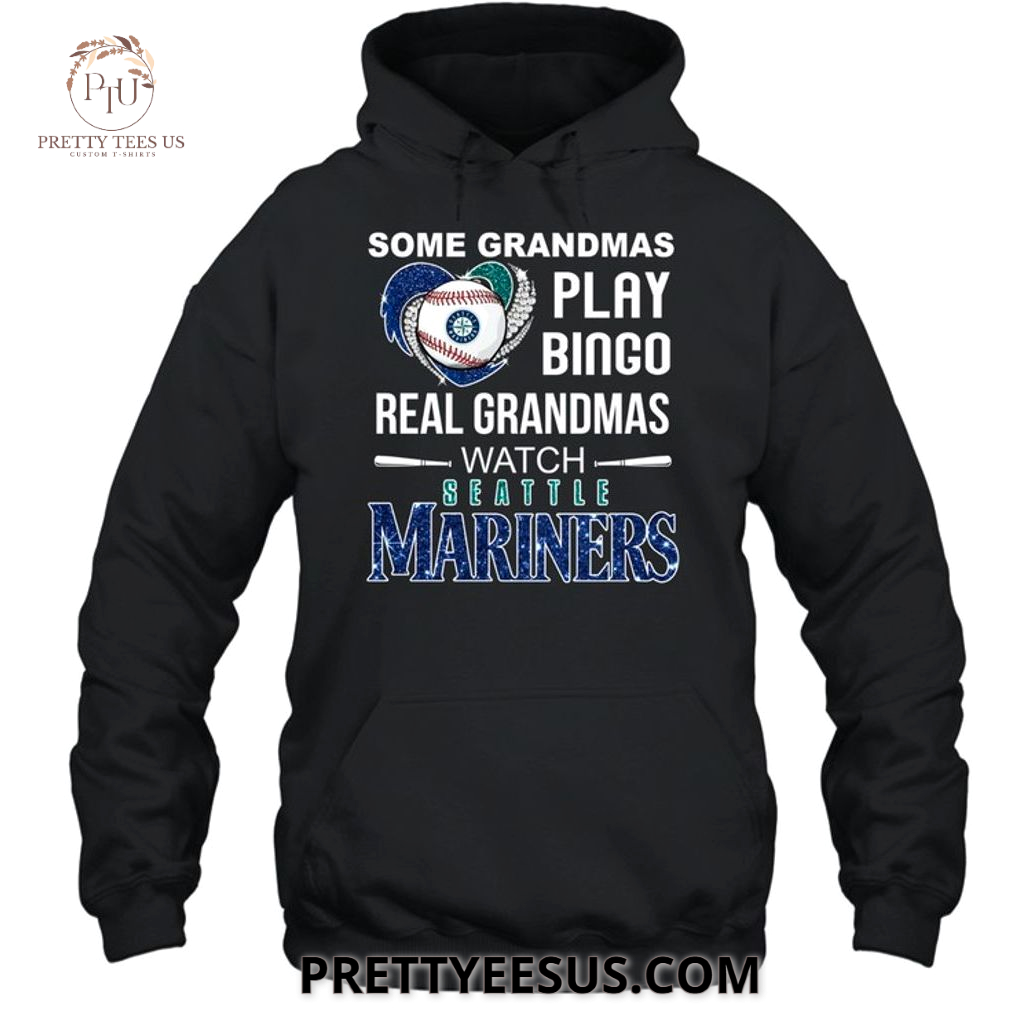 Seattle Mariners Some Grandmas Play Bingo T-Shirt Seattle Mariners Some Grandmas Play Bingo T-Shirt
