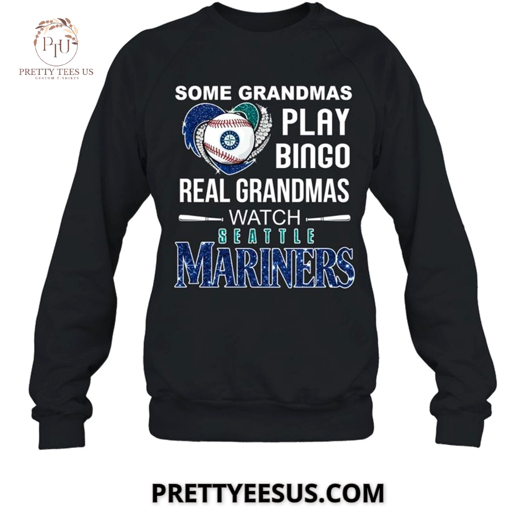 Seattle Mariners Some Grandmas Play Bingo T-Shirt Seattle Mariners Some Grandmas Play Bingo T-Shirt