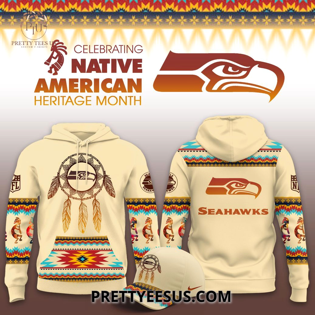 Seattle Seahawks Native American Heritage Month Hoodie Seattle Seahawks Native American Heritage Month Hoodie