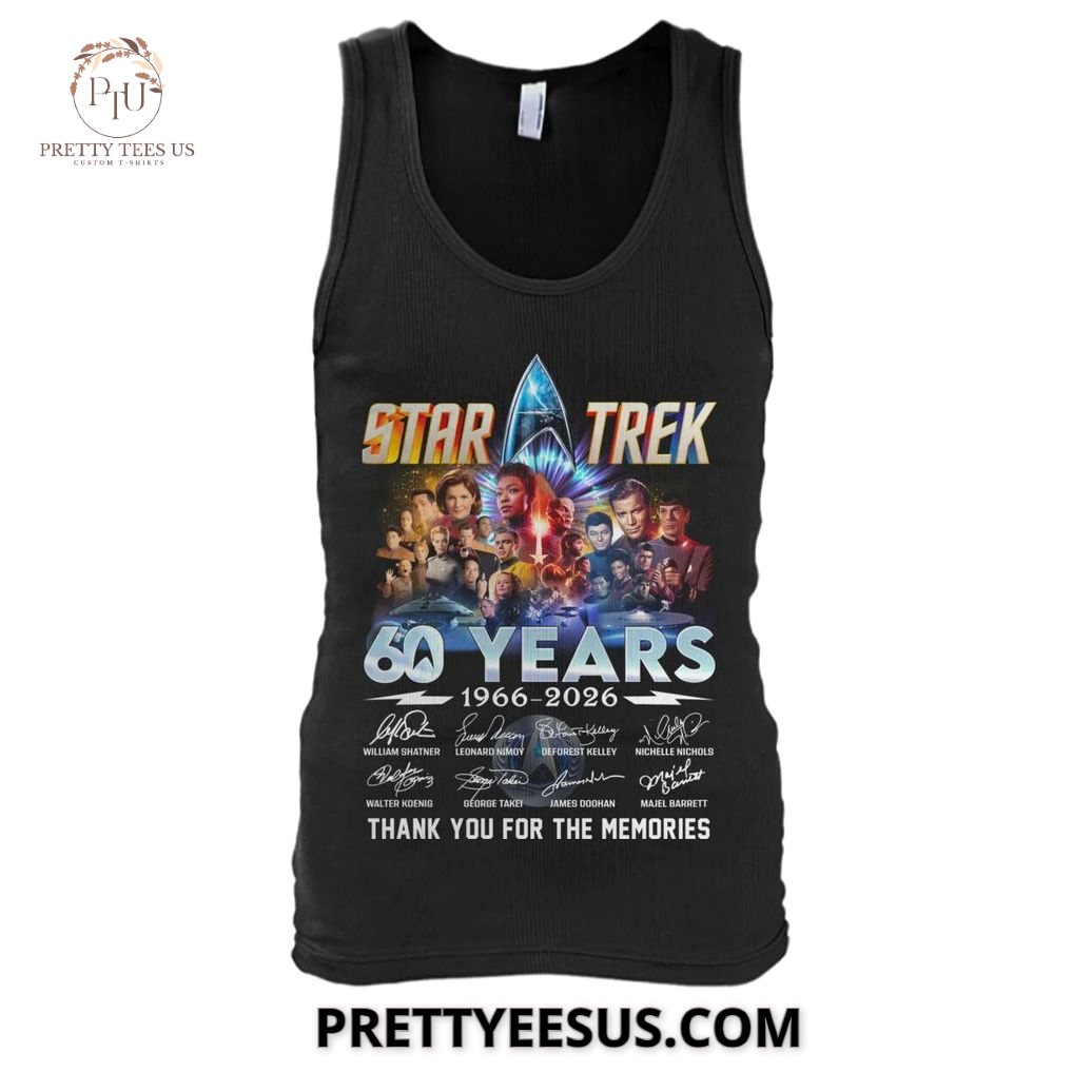 Star Trek 1966-2026 Thank You For The Memories T-Shirt Star Trek 1966-2026 Thank You For The Memories T-Shirt